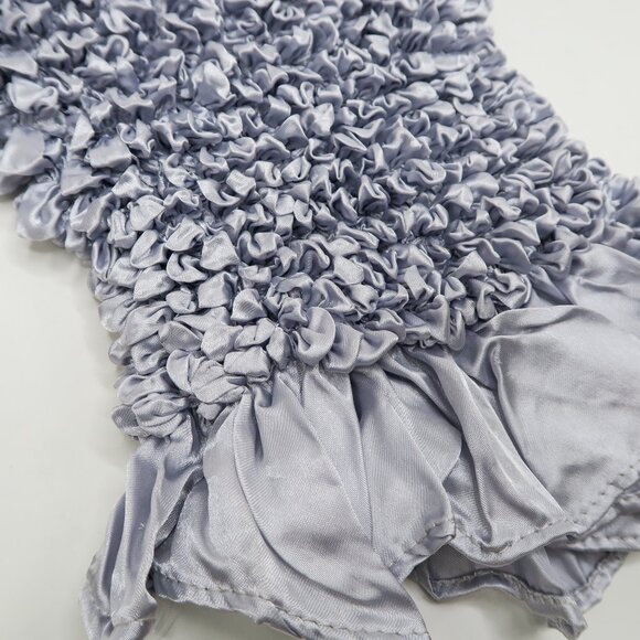 Vintage 90s Silver Bubble Popcorn Shirt - Picture 7 of 9